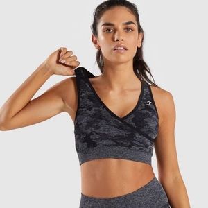ADAPT CAMO SEAMLESS SPORTS BRA